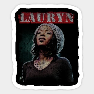 TEXTURE ART - Lauryn Hill Sticker